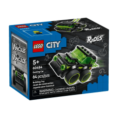 LEGO City Rides Auto de Carreras Gamer 60484 – 64 Piezas