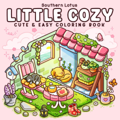 Libro para Colorear Super Cute – Little Cozy