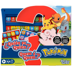 Juego de Mesa Adivina Quién? Edición Pokémon – Hasbro Gaming