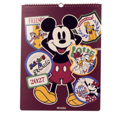 Calendario de Pared 2027 Mooving Mickey & Friends – 30 x 40 cm