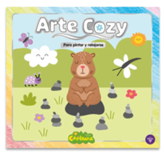 Libro para Colorear Arte Cozy Capibara – Editorial Vértice