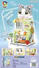 Casa en Miniatura para Armar – Coffee Shop Gato