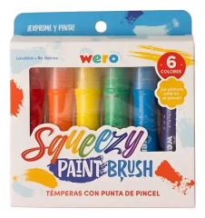 Témpera con Punta Pincel