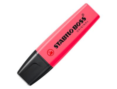 Destacador STABILO BOSS ORIGINAL – Rosado