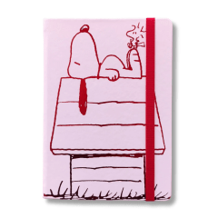 Libreta A5 Mooving Notes Snoopy – 96 Hojas Tapa Dura