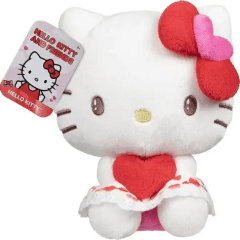 Sanrio Helo Kiti Valentines Plush 8 Inches Tall