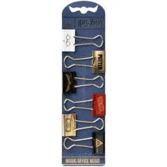 Binder Clips Mooving at Work Harry Potter 25 mm – Set 6