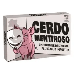 Juego de Cartas Cerdo Mentiroso – Pásalo Chancho