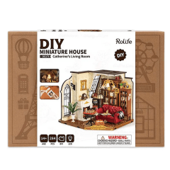 Casa en Miniatura Rolife Catherine's Living Room DG175 – Kit DIY