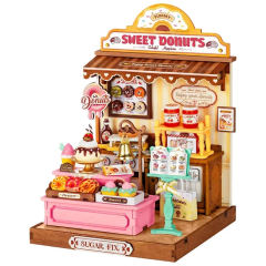 Miniatura Rolife Sweetie's Donut Shop DS051 – Kit DIY