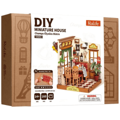 Miniatura Rolife Champs-Élysées Bistro DS053 – Kit DIY 160 Piezas