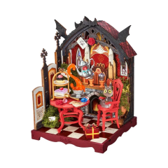 Miniatura Rolife Rosa Salon DS055 – Kit DIY 145 Piezas