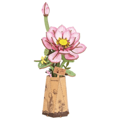 Flor de Madera Rolife Lotus TW151 – Puzzle 3D