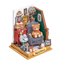Miniatura Rolife Holiday Living Room DS028 – Kit DIY