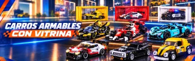 CARROS ARMABLES CON VITRINA