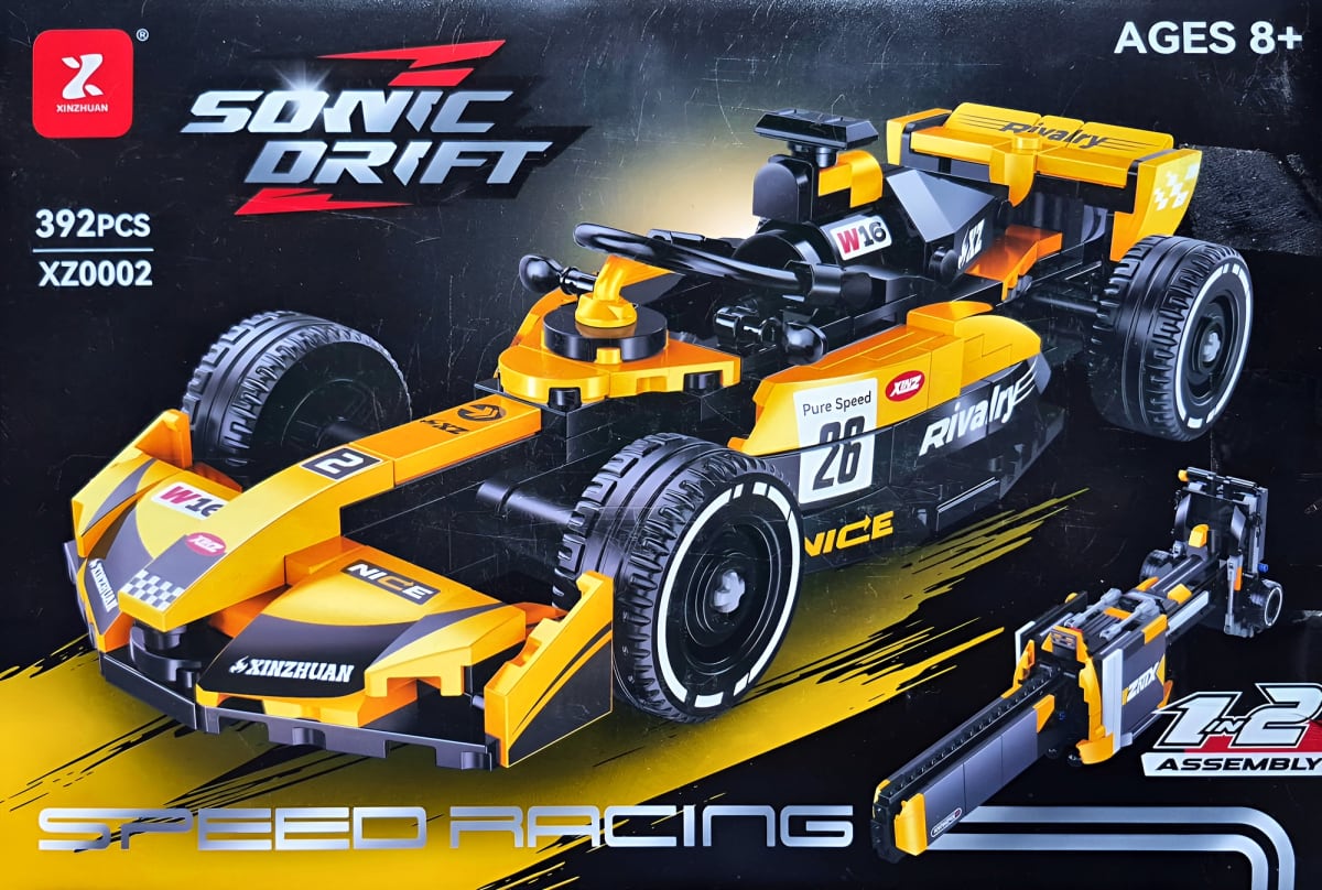 F1 ARMABLE CON PISTA 1/41