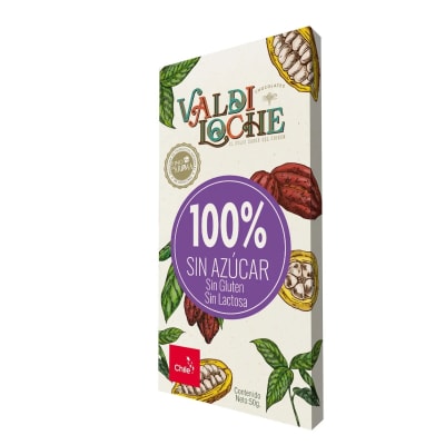 Valdiloche Chocolate 100% sin Azúcar