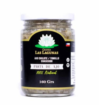 Granja Las Lagunas Pasta de Ajo Chilote 160 gr.4
