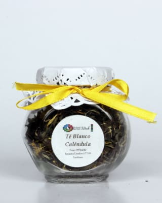 Amor de Campo Te Blanco Calendula Frasco