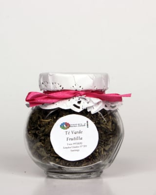Amor de Campo Te Verde Frutilla Frasco 60 grs1