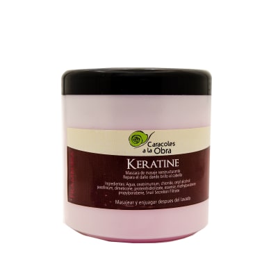 Caracoles a la obra Keratina Frambuesa