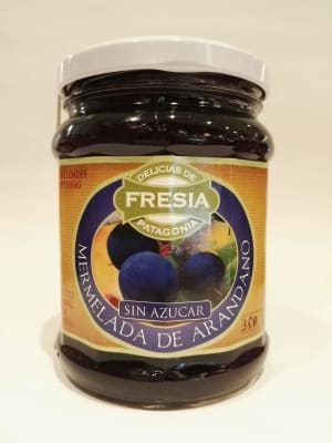 Delicias de Fresia Mermelada Arándano Sin Azúcar 350 gr.1