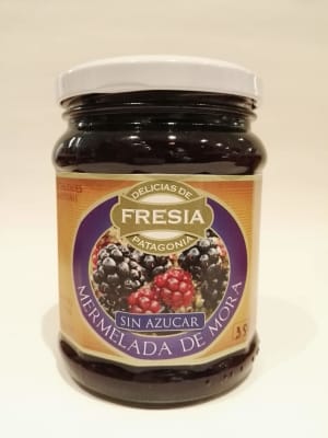Delicias de Fresia Mermelada Mora Sin Azúcar 350 gr.