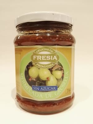 Delicias de Fresia Mermelada Grosella Sin Azúcar 350 gr.