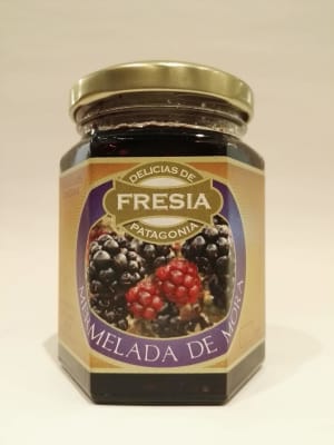 Delicias de Fresia Mermelada Mora Sin Azùcar 250 gr.