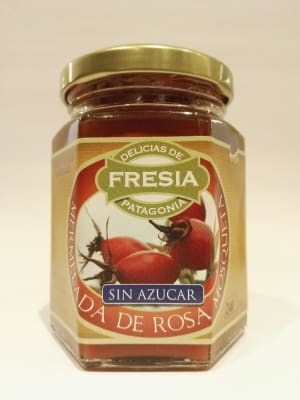 Delicias de Fresia Mermelada Rosa Mosqueta Sin Azúcar 250 gr.