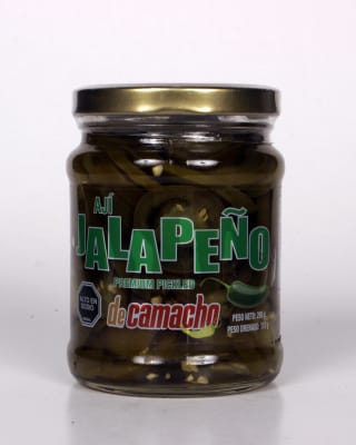 DeCamacho Ají Jalapeño en Rodajas 300 gr.
