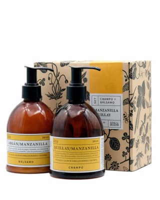 Apicola del Alba Pack Shampoo + Balsamo Quillay Manzanilla1