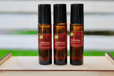 Caracoles a la obra Roll On Aceite de Avellana1