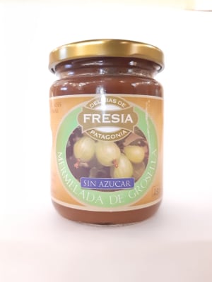 Delicias de Fresia Mermelada Grosella Sin Azúcar 250 gr.