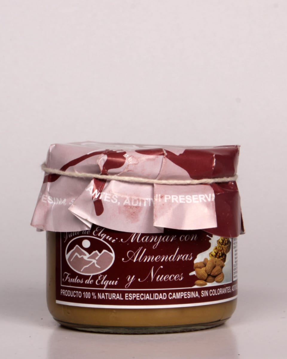 Frutos del Elqui Manjar con Almendras y Nueces2