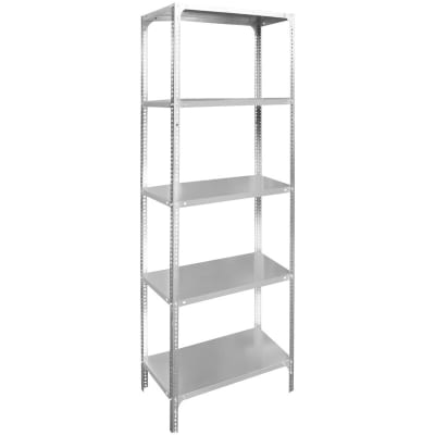 Estante Profundo 5 Repisas Acero Galvanizado 90x60x200 cm