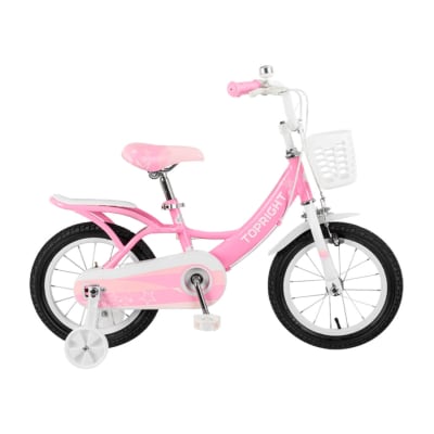 Bicicleta Infantil Aro 12 Color Azul Rosado