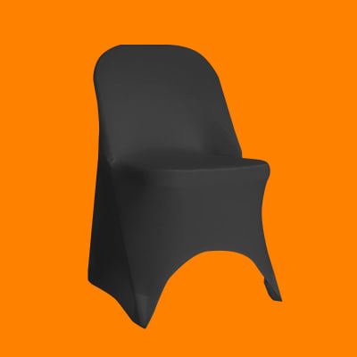 Funda Elasticada Negra Para Silla Modelo Evento