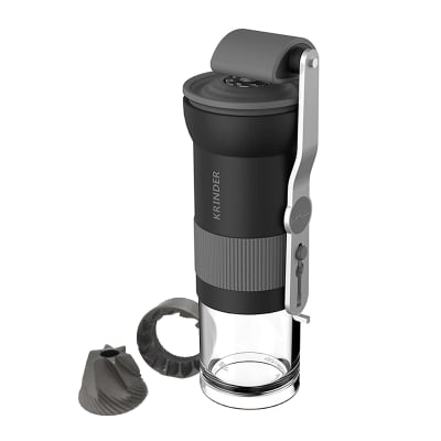 Molinillo de Café Cafflano Modelo Krinder Negro