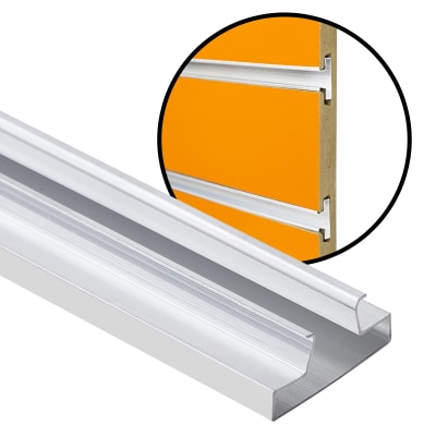 Perfil de Aluminio Para Ranurado
