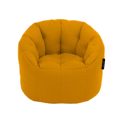 Sofá Pouf Modelo Shell Kids Color Amarillo