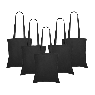 Pack 5 unidades Bolsa 100% Algodón 39x42 - Nergo