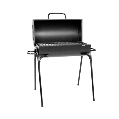 Parrilla Para Carbón de Acero  Modelo Tambor