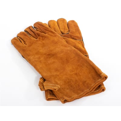 Guantes de Cuero Tipo Gamuza