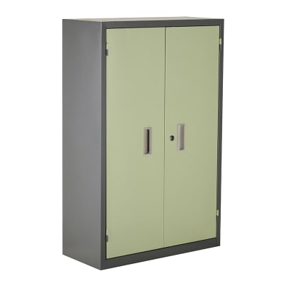 Gabinete Organizador de Acero 48 Compartimentos Con Puertas