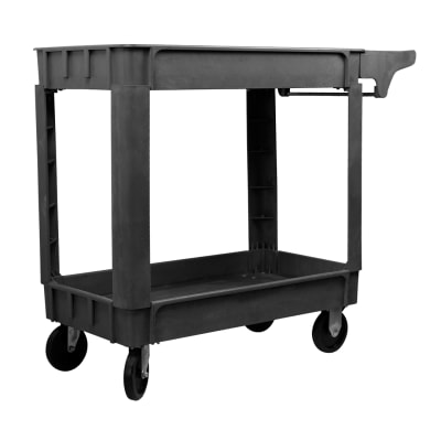 Carro de Servicio Plástico 2 Bandejas