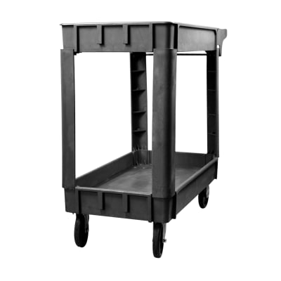 Carro de Servicio Plástico 2 Bandejas