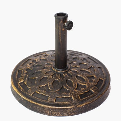 Base Redonda de Resina Para Quitasol 3 Metros