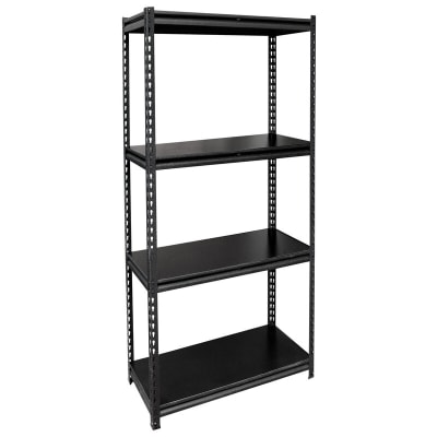 Estante Metálico 4 Repisas de Madera