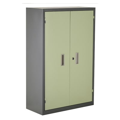 Gabinete Organizador de Acero 75 Compartimentos Con Puertas